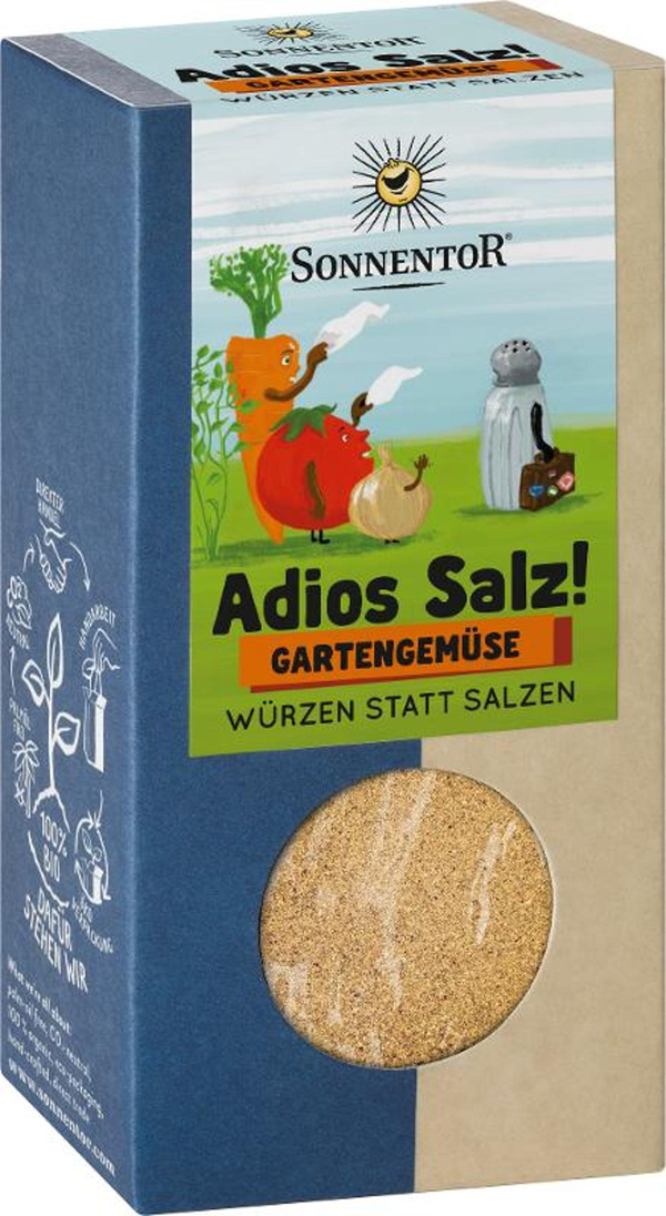 Produktfoto zu Adios Salz! Gartengemüse 55g