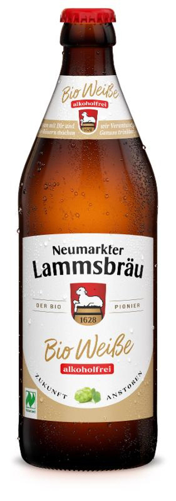Produktfoto zu Lammsbräu Weisse alkoholfrei 10 x 0,5l