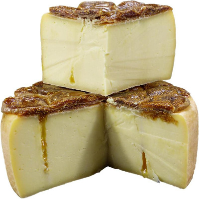 Produktfoto zu Feigen Lenz, handwerklich hergestellter Schnittkäse mit Feigen, Rohmilch