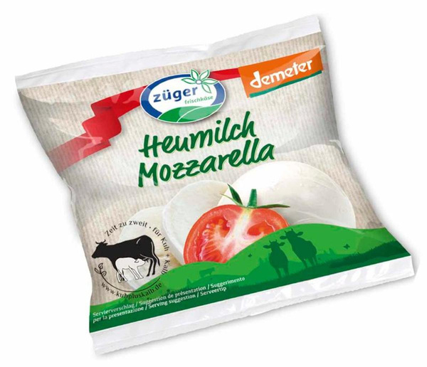 Produktfoto zu Heumilch Mozzarella 200g