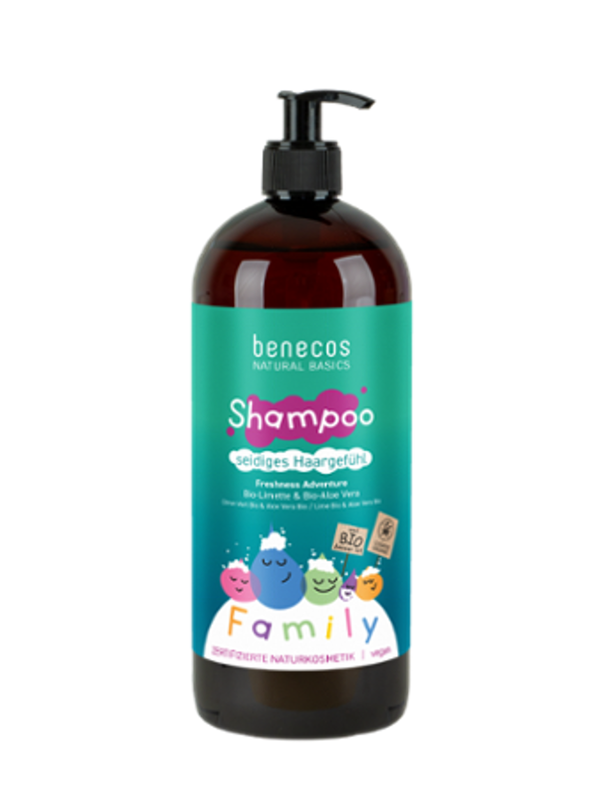 Produktfoto zu Shampoo FAMILY Freshness Adventure Limette Aloe Vera 950ml