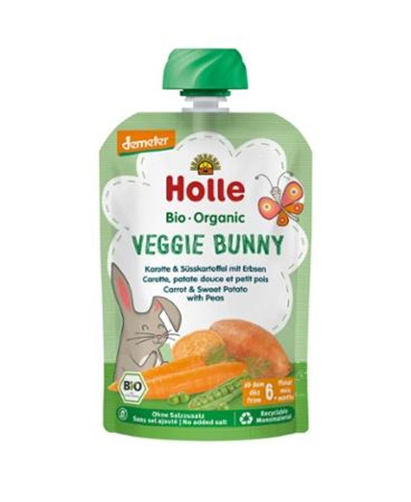 Produktfoto zu Pouchy Veggie Bunny - Quetschi 100g