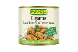 Produktfoto zu Gigantes Riesenbohnen in Tomatensauce 230g