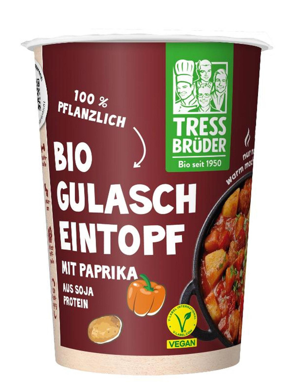 Produktfoto zu Veganer Gulasch Eintopf 450g