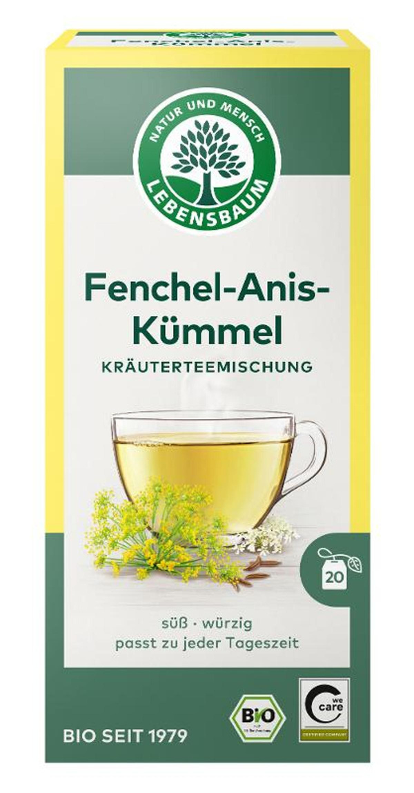 Produktfoto zu Fenchel-Anis-Kümmel Tee 20x 2,5g