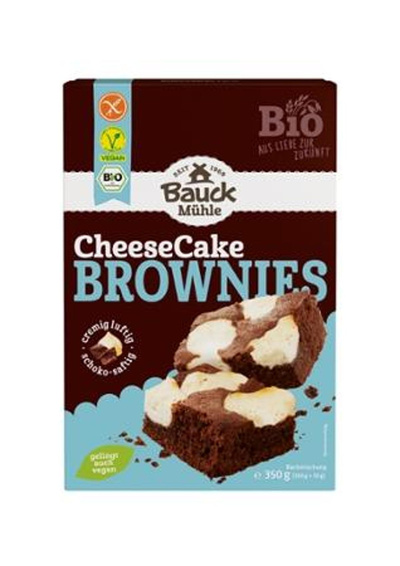 Produktfoto zu Cheesecake Brownies Backmischung 350g