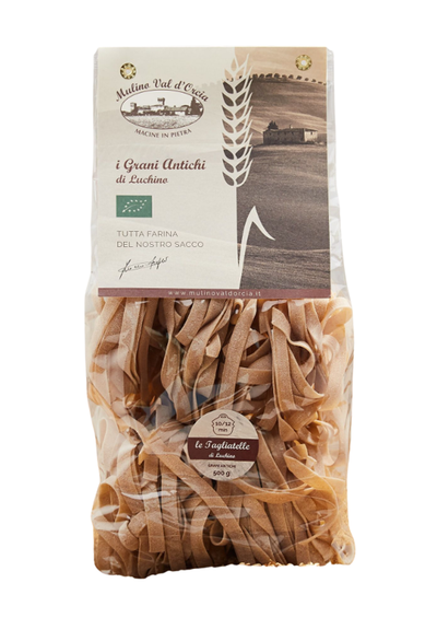 Produktfoto zu Tagliatelle semola aus Senatore Cappelli Ur-Hartweizen 400g