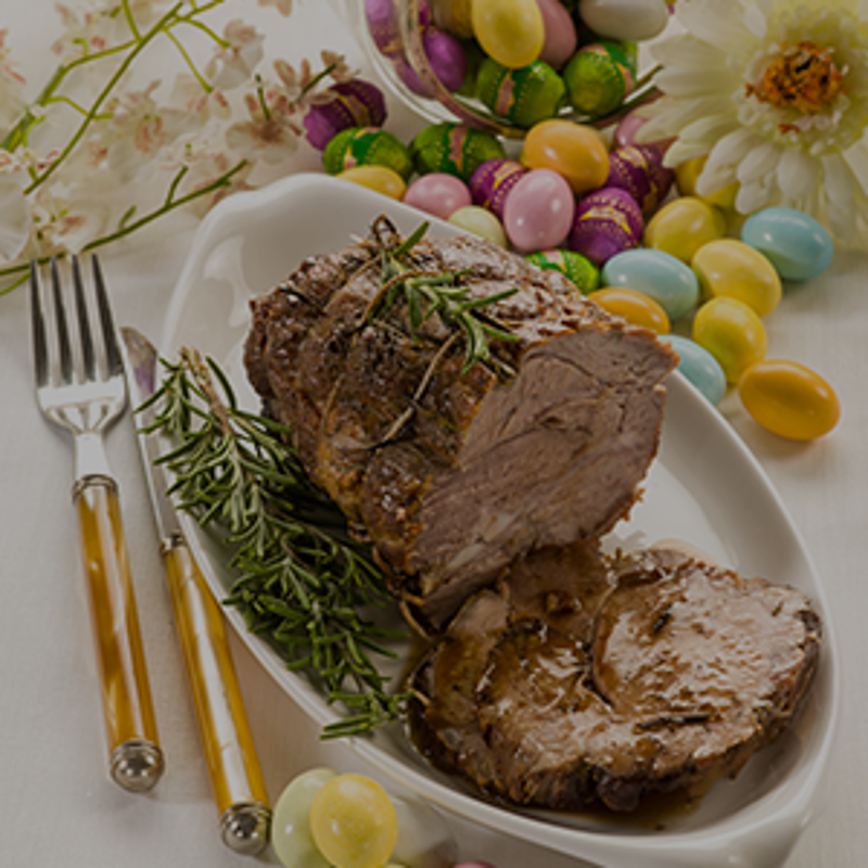 Osterfleisch und vegane Alternative