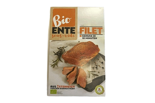 Produktfoto zu Sous-Vide Entenbrustfilet gegart und gewürzt ca. 250g 1 Stück