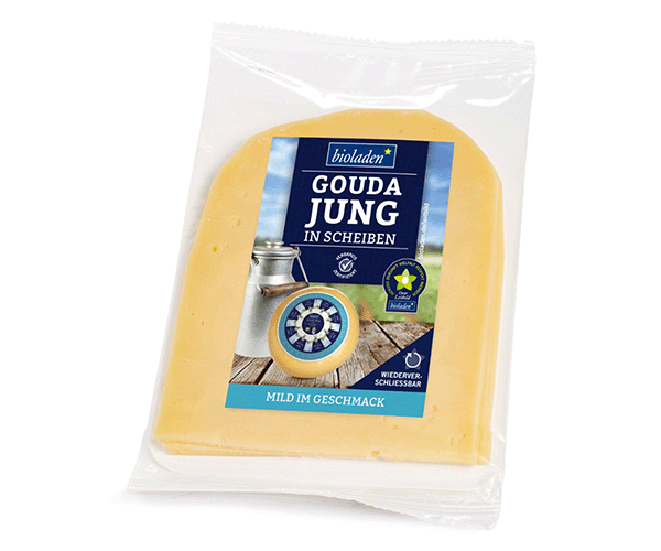 Produktfoto zu Goudascheiben jung 150g