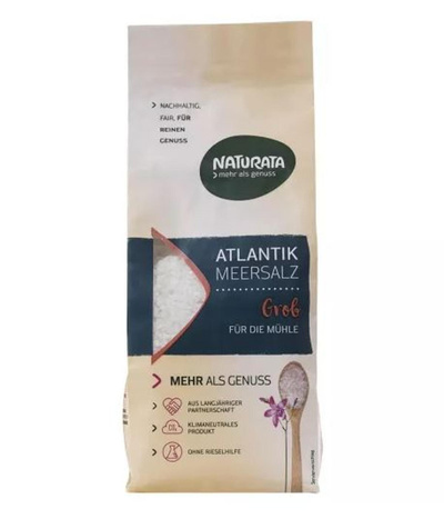 Produktfoto zu Meersalz Atlantik grob 500g