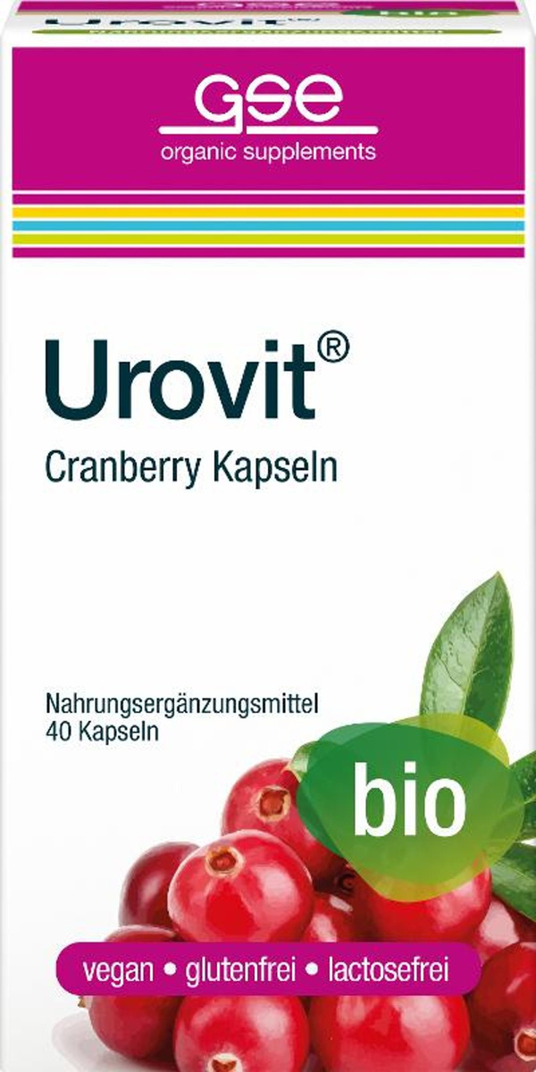 Produktfoto zu Urovit Cranberry Kapseln 40 Kps