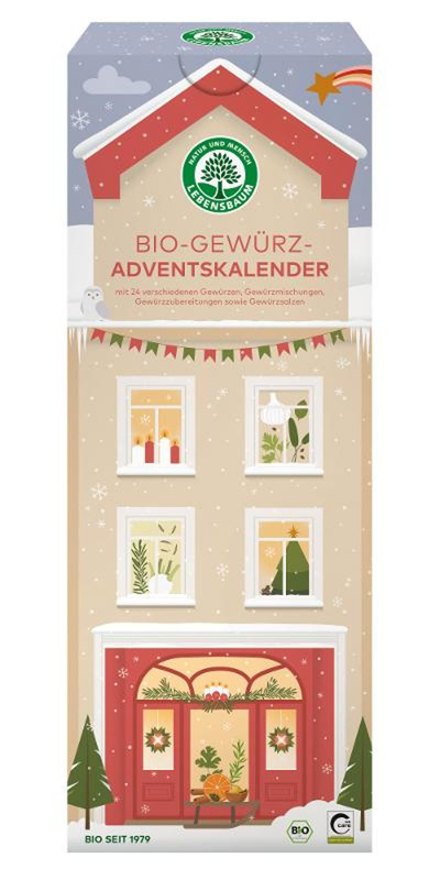 Produktfoto zu Gewürz Adventskalender 24 Btl