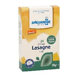 Produktfoto zu Dinkel Lasagne hell 250g