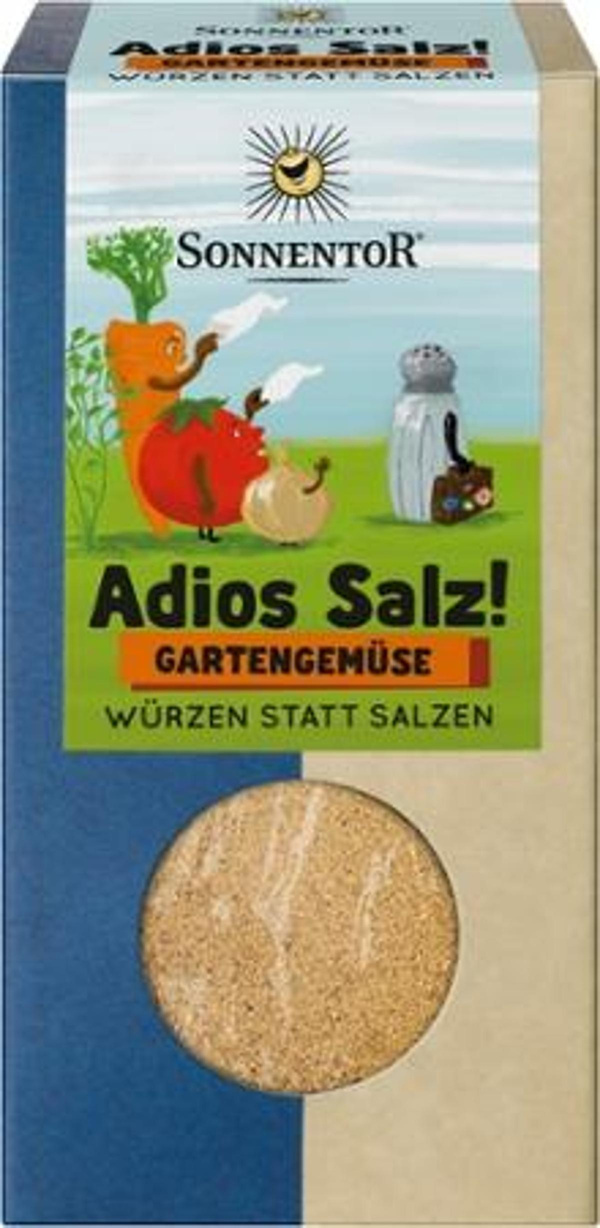 Produktfoto zu Adios Salz! Gartengemüse 55g
