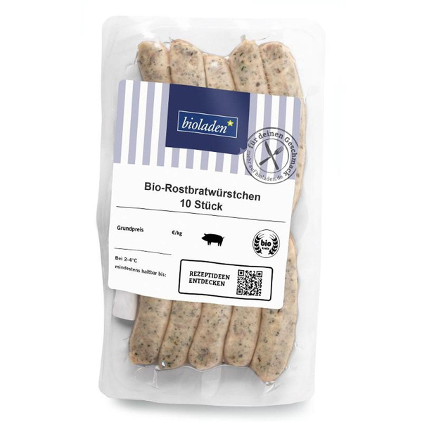 Produktfoto zu b*Rostbratwurst, 10 Stück