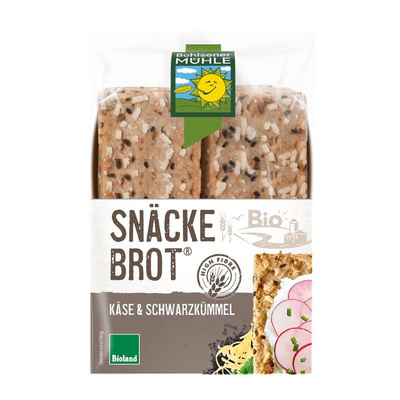 Produktfoto zu Snäckebrot Schwarzkümmel und Käse 200g