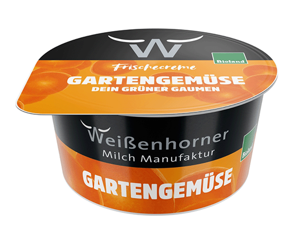 Produktfoto zu Gartengemüse Frischecreme 150g
