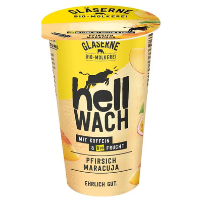 Produktfoto zu HellWach Pfirsich Maracuja mit Koffein 230ml