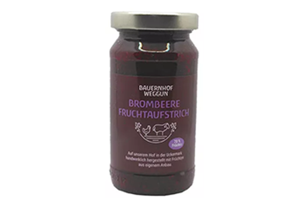 Produktfoto zu Brombeer Fruchtaufstrich 220g