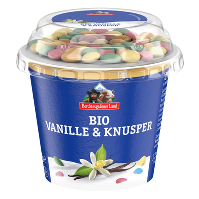 Produktfoto zu Alpenzwerg Vanillejoghurt mit Smarties 137g