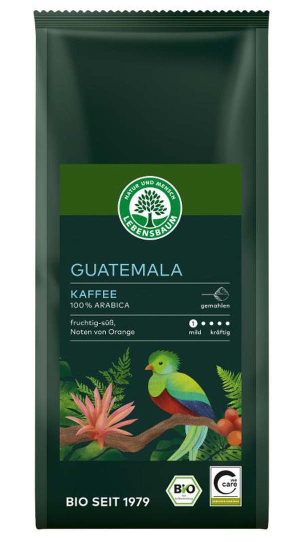 Produktfoto zu Guatemala Kaffe gemahlen 250g