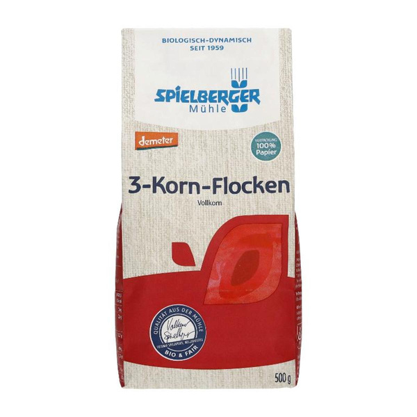 Produktfoto zu 3-Kornflocken 500g