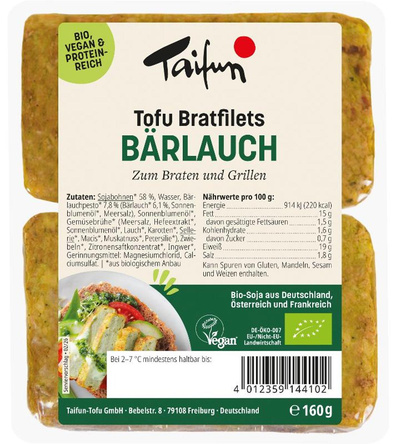 Produktfoto zu Bärlauch Bratfilets 160g (2 Stück)