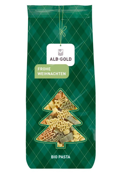 Produktfoto zu Weihnachtsnudeln bunt 250g