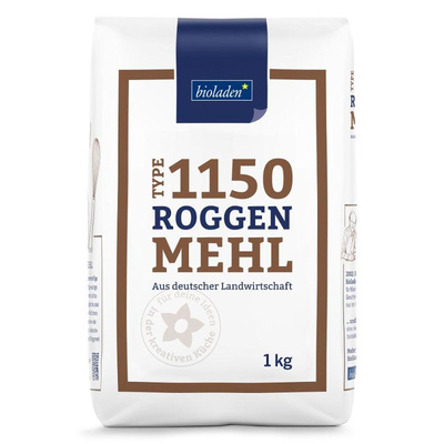 Produktfoto zu Roggenmehl 1150 1kg