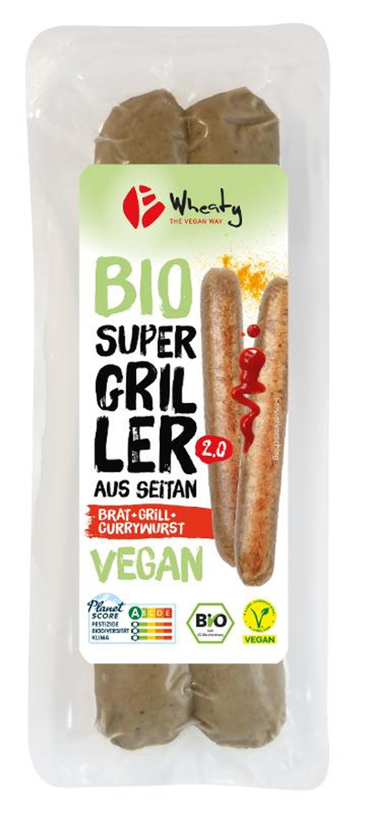 Produktfoto zu Wheaty Super Griller 2.0 180g