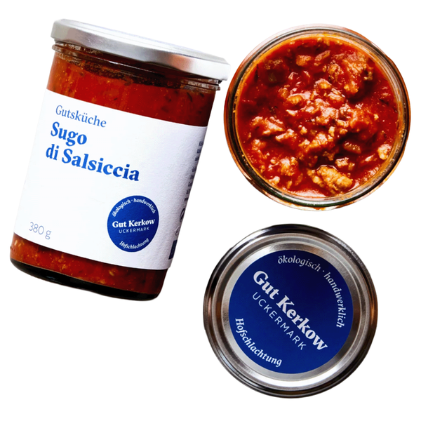 Produktfoto zu Sugo di Salsiccia 380g