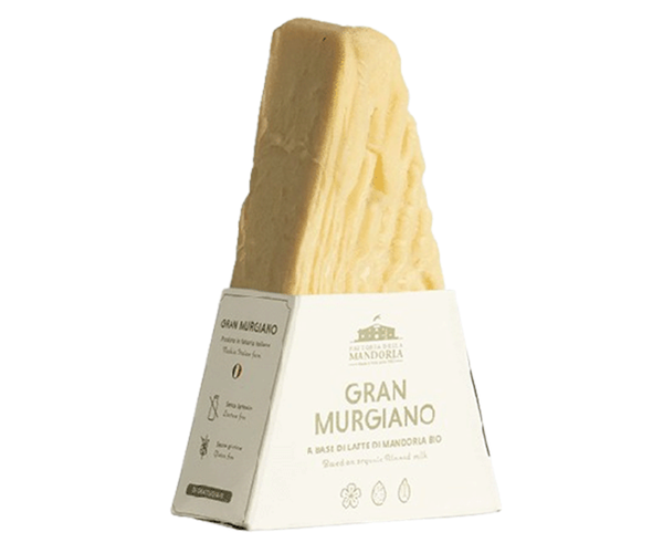 Produktfoto zu Gran Murgiano, Hartkäsealternative auf Mandelbasis 200g
