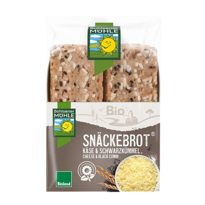 Produktfoto zu Snäckebrot Schwarzkümmel und Käse 200g