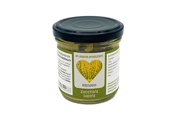Produktfoto zu Aufstrich Zucchini Lupini 140g