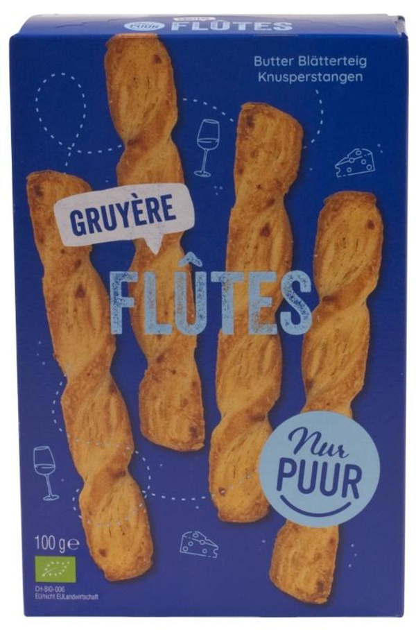 Produktfoto zu Flûtes Gruyére 100g