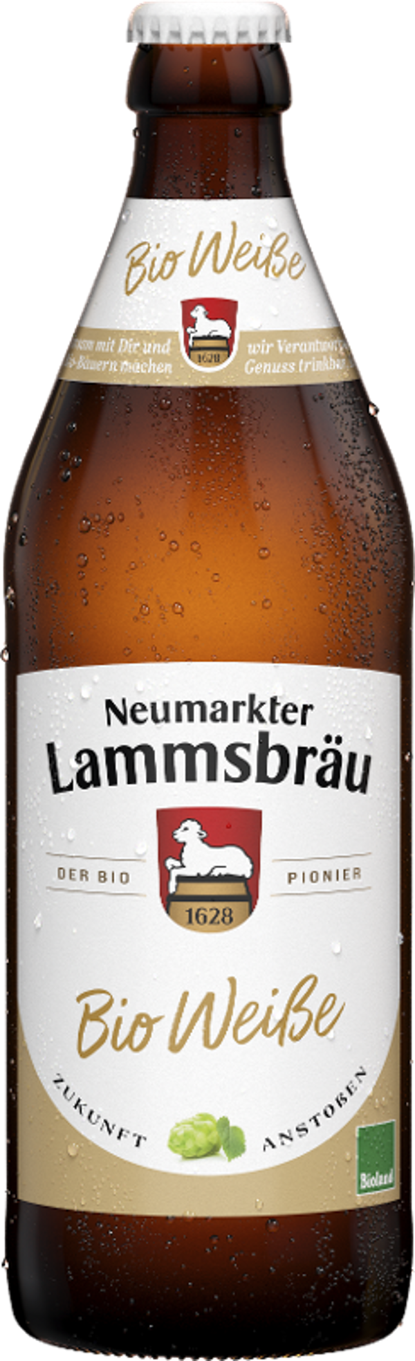 Produktfoto zu Lammsbräu Weiße 10 x 0,5l