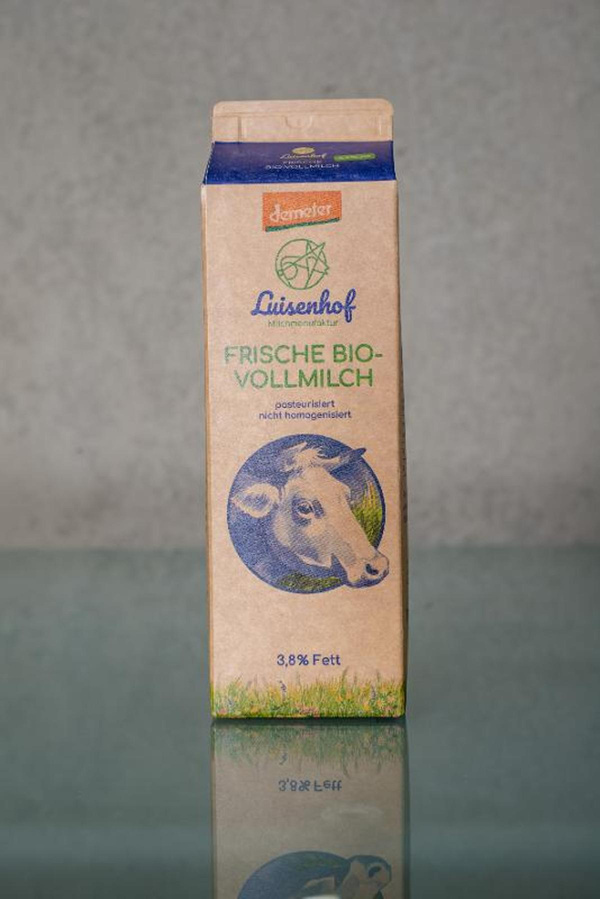 Produktfoto zu Frische Vollmilch 3,8% 1L