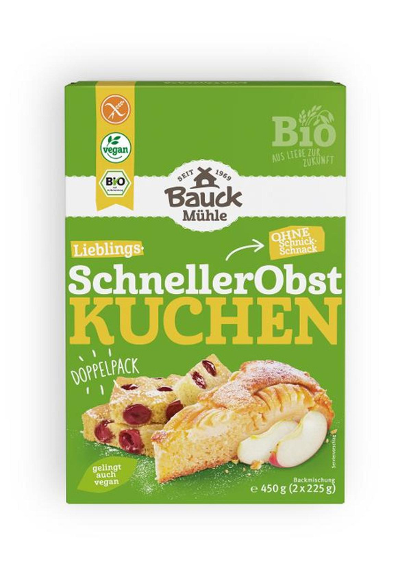 Produktfoto zu Schneller Obstkuchen 450g