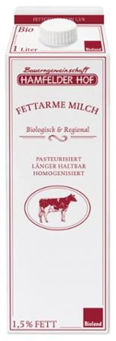 Produktfoto zu Weidemilch 1,5% 1L, Kuh & Kalb
