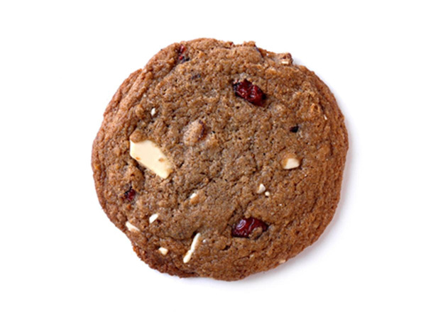 Produktfoto zu Roggen Cookie Weiße Schokolade Cranberry 68g