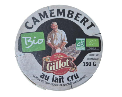 Produktfoto zu Camembert Gillot, Rohmilch 150g
