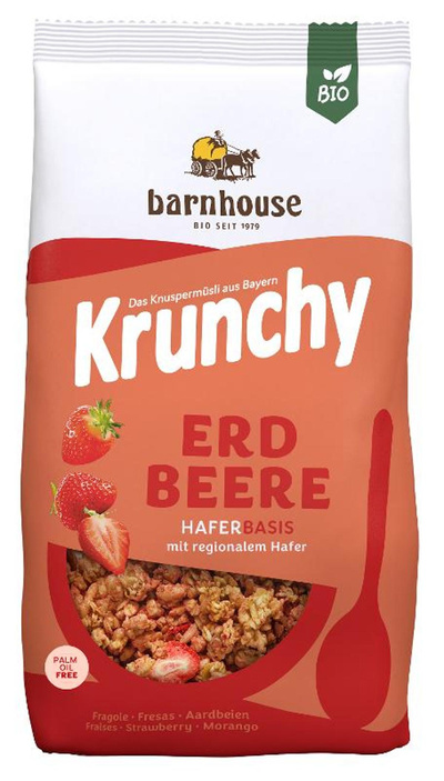 Produktfoto zu Erdbeer Krunchy 375g