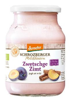 Produktfoto zu Joghurt Zwetschge Zimt 3,5%