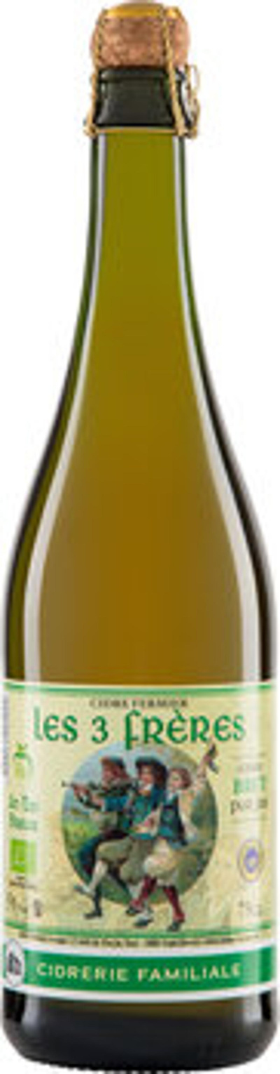 Produktfoto zu Cidre Les 3 Frères fermier Brut Château, Lézergué - Ergué-Gabéric, 0,75l