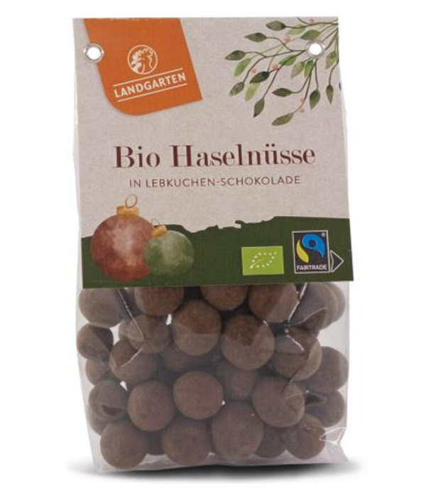 Produktfoto zu Haselnüsse in Lebkuchenschokolade 160g