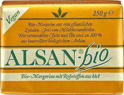 Produktfoto zu Pflanzenmargarine Alsan 250g