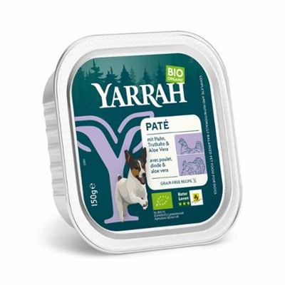 Produktfoto zu Paté Truthahn mit Aloe Vera für Hunde, 12 x 150g