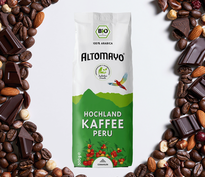 Produktfoto zu Hochland Kaffee Peru gemahlen 500g