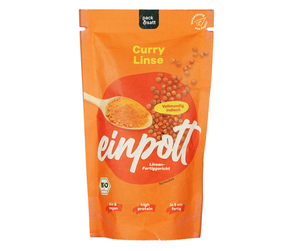 Produktfoto zu Curry Linse Einpott 100g